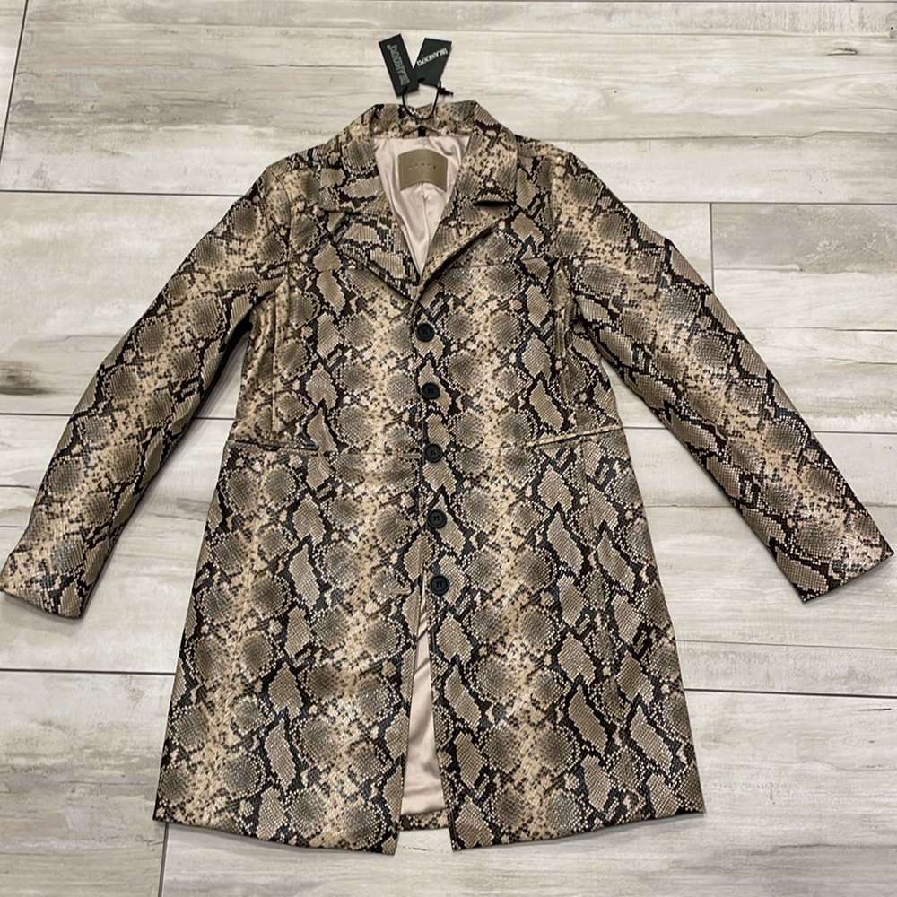 BLANKNYC on the move trench coat S NWT - Picture 7 of 12